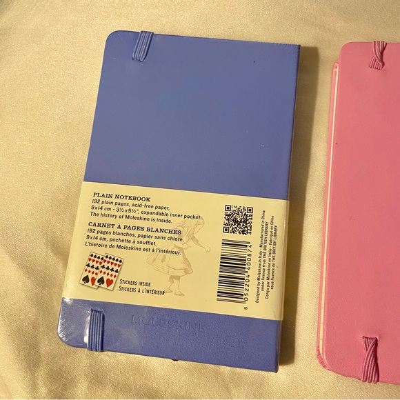 NWT Moleskine Alice in Wonderland Limited Edition Mini Notebooks - Picture 5 of 6